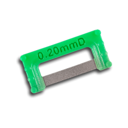 IPR strip dble sided extra widener 0.20mm Green (8)