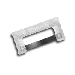 IPR+ Strip sgl-sided opener serrated 0.10mm clear (8)
