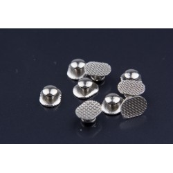 Boutons Lingual à coller - oval (10)
