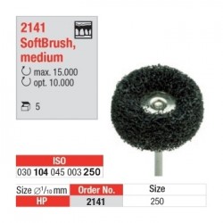 Polissoir SoftBrush  2141 vert moyen Ø250mm HP (5)