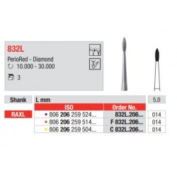 DIAM. 832 PerioRed RAXL Ø014mm/super fine Yellow (3)