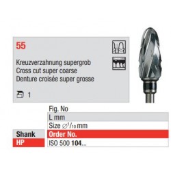 CARB. 6055 Cross cut super coarse HP Ø070mm